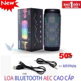  Loa Bluetooth Thông Minh Chính hãng Aec BQ- 615 Âm Thanh Vòm 360 Độ, Tích Hợp 80 Đèn Led Quanh Loa ,Siêu Trầm -dc3700 
