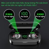  [XẢ HÀNG ] Tai nghe true wireless tws F9 | bản QUỐC TẾ | nút cảm ứng | Bluetooth 5.0 | Pin  280 giờ 