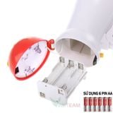  [Loa Phát Thanh] Loa Phóng Thanh Cầm Tay Mini SH-1008 TẶNG KÈM 6 Viên Pin AA -DC4701+DC00002 