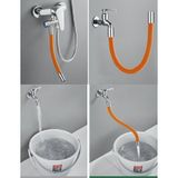  Ống nối dài vòi nước linh hoạt, nối vòi bồn rửa có thể quay 720° theo mọi hướng, đầu nối dài vòi nước nhiều kích thước 