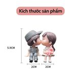  Đồ trang trí hoạ tiết cặp đôi hoạt hình dễ thương phụ kiện trang trí nội thất cho xe hơi - dc5156 