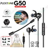  Tai nghe gaming có dây ,chống ồn có mix Plextone G50 - tai nghe chơi game cho Game thủ chuyên nghiệp kèm DAC -DC4668 