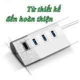  Bộ HUB chia 4 cổng USB 3.0 vỏ hợp kim nhôm sang trọng -DC3617 