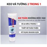  Keo Vá Tường Chống Thấm LKB 250gr Trám Vết Nứt, Khe Hở Chống Mốc, Chống Ẩm Hiệu Quả Hàng Chính Hãng 
