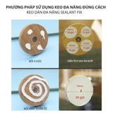  Keo Dán Đa Năng SEALANT FIX Nhiều Size Công Nghệ Đức Dính Siêu Chắc, Siêu Chịu Lực, Chống Thấm Nước 
