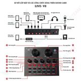  Sound card thu âm V8 có AutoTone Chất Lượng Cao 