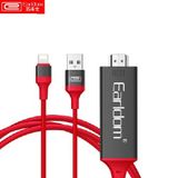  Dây chuyển tín hiệu cho IP  To HDMI-Siêu Xịn-Kết nối sang tivi,máy chiếu,Chuẩn HD Earldom ET-W5 -dc2059 