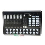  Sound card thu âm Live stream H9 kết nối Bluetooth đẳng cấp-Sound Card Thu Âm Hát Live Cực Hay Bảo Hành 6 Tháng -dc4061 