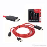  Cáp xuất HDMI ra TV cho thiết bị Android (Đỏ) -dc1561 