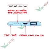  Pin sạc dự phòng chính hãng Peston® 10000mAh -DC2823 