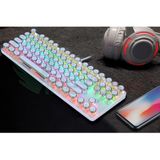  Bàn phím cơ Gaming HJK917 Blue Switch Chống nước  Full LED hiện đại, thời trang ,Phong Cách Cổ Điển 