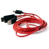  Cáp xuất HDMI ra TV cho thiết bị Android (Đỏ) -dc1561 