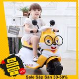  [HOT] Xe điện cho bé gái VESA, mô tô trẻ em 3 bánh hình con thỏ -dc4107 
