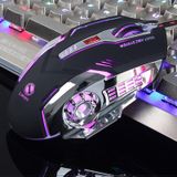  Chuột led quang máy tính chuyên chơi Game Có Dây 6 Nút 2400 DPI LOL cho Gamer -dc2182 