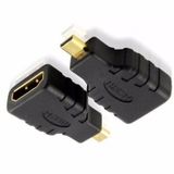  Đầu Chuyển Micro HDMI sang HDMI (Đen)-DC890 