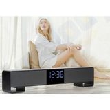  LOA BLUETOOTH KIÊM ĐỒNG HỒ BÁO THỨC CÓ LED HIỂN THỊ SMALODY Model YXSM8010BT dc3352 