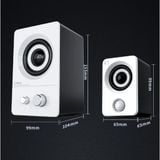  LOA MÁY TÍNH ĐỂ BÀN BASS CỰC MẠNH -LOA BLUETOOTH STEREO KINBAS X7 VÒM CAO CHỐNG NƯỚC -DC3761 