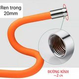  Ống nối dài vòi nước linh hoạt, nối vòi bồn rửa có thể quay 720° theo mọi hướng, đầu nối dài vòi nước nhiều kích thước 