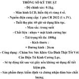  Cân Sức Khỏe Điện Tử cân tối đa 180kg (Trong Suốt) -dc1899 