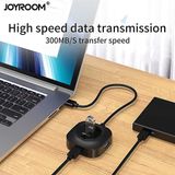  Bộ Chia 4 Cổng USB OTG Earldom HUB03-JOYROOM - THIẾT BỊ KẾT NỐI ĐIỆN THOẠI VỚI BÀN PHÍM VÀ CHUỘT CHƠI GAME MOBILE 