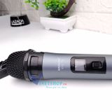  Micro Karaoke không dây cho loa kéo Zansong V12   màn hình LCD (đen) - Hỗ trợ jack cắm 3.5mm và 6.5 -dc3452 