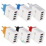  Củ Sạc Nhanh Quick Charge 3.0 công suất 18w ba cổng Cốc Sạc Nhanh 