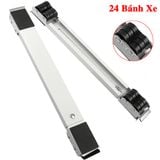  Chân Đế Đa Năng Có Bánh Xe Cho Máy Giặt Tủ Lạnh Bộ 2 Thanh Điều Chỉnh Kích Thước Chịu Tải 250/500 kg 