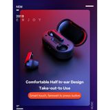  Tai Nghe Bluetooth 5.0 Không Dây QCY-T3C ,tự động kết nối,chống nước IPX5-Hàng Chính Hãng -dc3757 