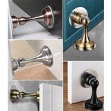  Chặn cửa nam châm inox 304 lực hút cực mạnh chốt chặn chống va đập ồn ào Cho Cửa To Nặng có Phụ Kiện 