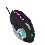  Chuột Gaming Có Dây T2 Dành Cho Game Thủ Chống Ồn Có Đèn LED Chơi Game Cực Đã -dc4906 