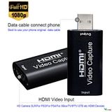  Mini Video Capture Card USB 2.0 HDMI Video Grabber cho PS4 Game DVD Máy quay phim HD Camera ghi lại Live -dc4718 