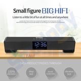  LOA BLUETOOTH KIÊM ĐỒNG HỒ BÁO THỨC CÓ LED HIỂN THỊ SMALODY Model YXSM8010BT dc3352 