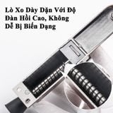  Chốt chặn cửa thông minh hai chiều chống va đập, chất liệu hợp kim, chiều dài 10cm 15cm 