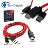  Cáp xuất HDMI ra TV cho thiết bị Android (Đỏ) -dc1561 