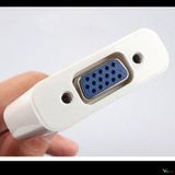  [Hàng xịn] Cáp chuyển đổi HDMI sang VGA kèm dây audio 3.5-Bộ đầu chuyển cổng HDMI ra VGA ,dây máy chiếu -dc404 