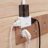  Ổ Cắm Điện Đa Năng  Phích cắm Chuyển Đổi Chia 3, Xoay 180 Độ 