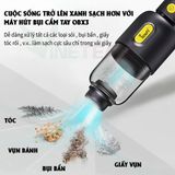  Máy hút bụi cầm tay mini OBX3 - Máy hút bụi không dây đa năng lực hút siêu mạnh hút bụi ô tô, giường, sofa...-dc4759 