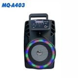  Loa Bluetooth Karaoke MQ-A403 Mini - Kèm Mic, FM, Thẻ Nhớ/USB 