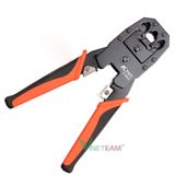  Kềm / Kìm bấm đầu mạng cos line hãng Kapusi Japan, 3 đầu tích hợp 4P, 6P, 8P kèm tuốt dây điện 