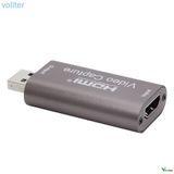  Capture card HD USB 3.0 dùng chuyển đổi video âm thanh HD 1080p 60fps 