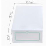  ❌RẺ VÔ ĐỊCH⛔Hộp để giày nhựa cứng trong suốt Mica Trong Suốt, Size lớn Chịu Lực 4kg  (23.5x33.5x13cm) -dc3521 