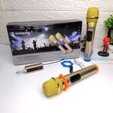  Bộ 2 micro không dây ZANSONG sóng UHF Wireless dành cho Amly , loa kéo loa karaoke bluetooth ... - BH 3 tháng -dc3534 