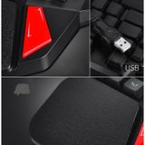  Bàn Phím giả Cơ Bàn Phím Xinmeng k108 Dành Cho Game Thủ Đèn LED dc3054 