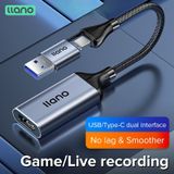  Cáp llano HDMI sang USB 3.0/Type-C - 1080P HD, Truyền Âm Thanh, Phát Trực Tiếp Cho PS4 - DC5215 