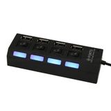 Hub chia cổng USB thành 4 tốc độ cao tiện dụngcó công tắc chuẩn 2.0 