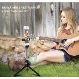  Gậy chụp ảnh 3 chân kèm remote,- Gậy tự sướng selfie chụp hình điều khiển từ xa xoay nhiều góc độ-dc3311 