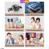  Loa bluetooth SY13 không dây mini kèm 2 micro thiết kế nhỏ gọn tiện dụng 