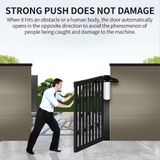  Máy đóng cửa tự động xoay bằng điện Không cần tay mở cửa kèm điều khiển tự động từ xa - dc5296 