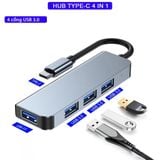  HUB Type C và HUB USB 3.0 tốc độ cao Vinetteam cổng chia usb mở rộng kết nối chuyển đổi cho laptop táo Laptop PC 