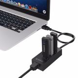  Bộ chia/ Hub USB 3.0 3 PORT và 1 cổng LAN 1000 ORICO HR01-U3 -DC687 